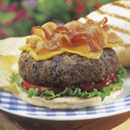 Classic Bacon Cheeseburgers